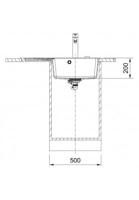 Franke Centro CNG 611-78 TL