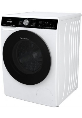 Gorenje Пральна машина фронтальна, 10,5кг, 1400, A+++, 60см, дисплей, інвертор, пара, Wi-Fi, білий