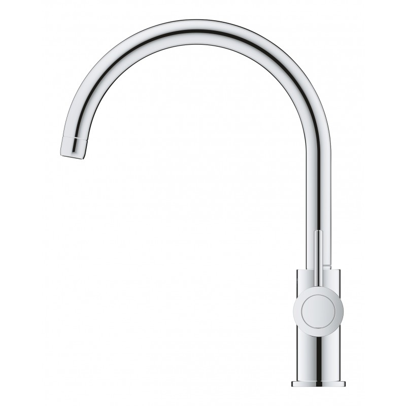 Grohe Змішувач для кухні BauClassic, довж.виливу - 223мм, поворотний, 1важіль, хром