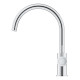Grohe Змішувач для кухні BauClassic, довж.виливу - 223мм, поворотний, 1важіль, хром