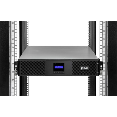 Eaton Джерело безперебійного живлення 9E, 2000VA/1800W, RM 2U, LCD, USB, RS232, 6xC13 Eaton Джерело безперебійного живлення 9E, 2000VA/1800W, RM 2U, LCD, USB, RS232, 6xC13