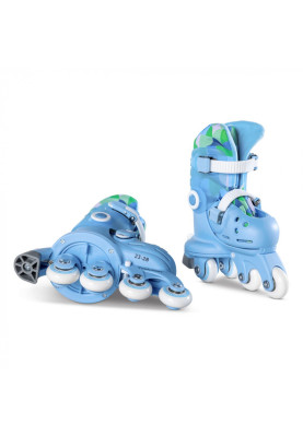YVolution Ролики Switch Skates Блакитні