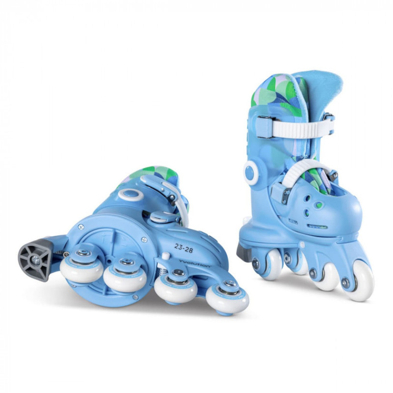 YVolution Ролики Switch Skates Блакитні