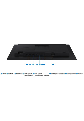 Samsung Монітор 23.8" S24D400 2*HDMI, DP, USB, IPS, 100Hz