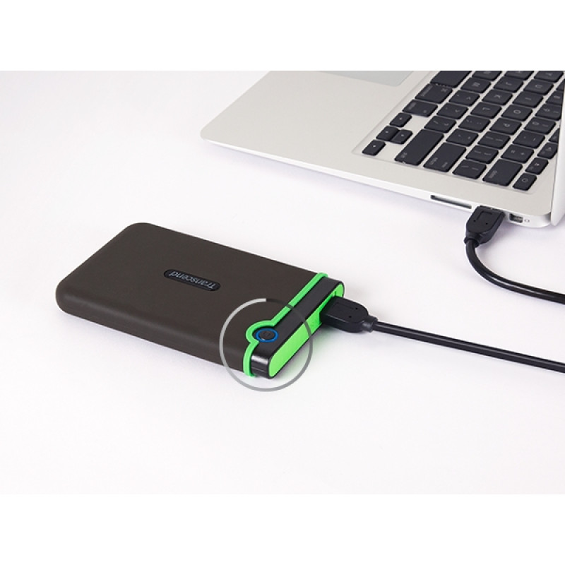 Transcend Портативний жорсткий диск 4TB USB 3.1 StoreJet 25M3 Сірий