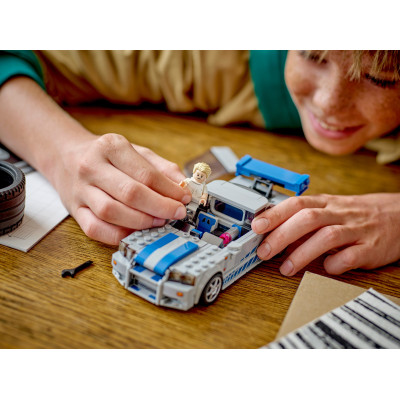 LEGO Конструктор Speed Champions «Подвійний форсаж» Nissan Skyline GT-R (R34)