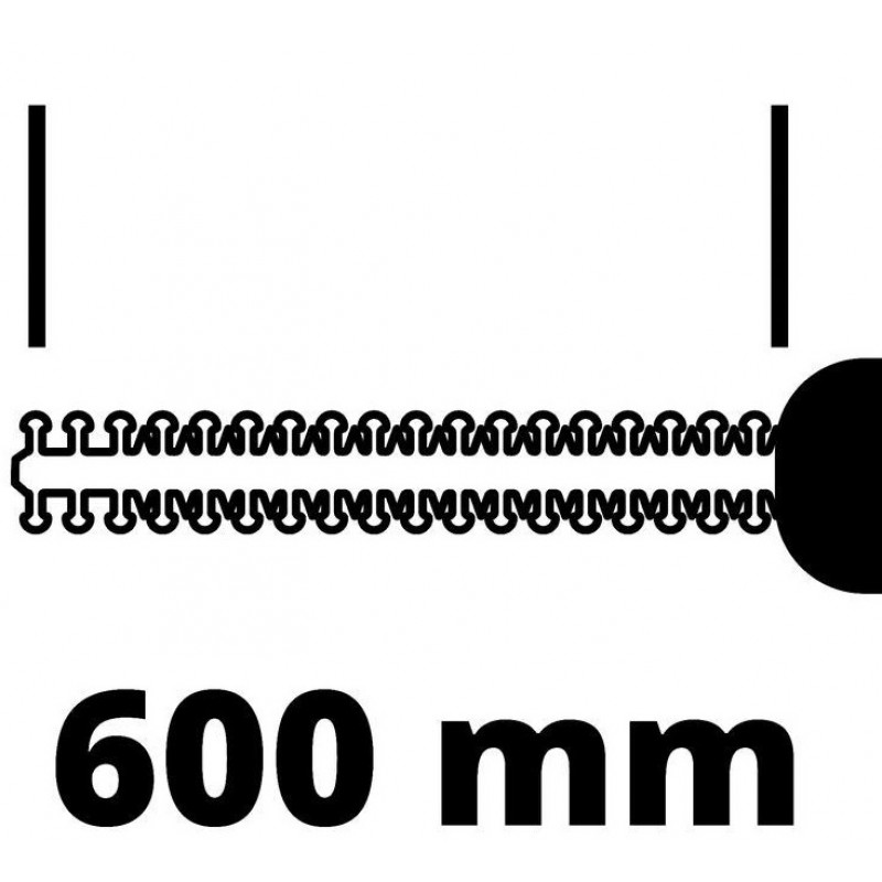 Einhell Кусторіз акум GE-CH 18/60 Li - Solo, 18В, PXC, 600 мм