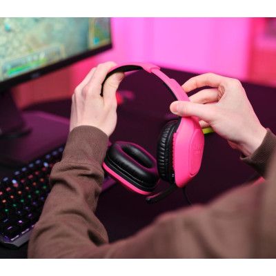 Trust Гарнітура GXT 415 ZIROX, 3.5мм, рожевий Trust Гарнітура GXT 415 ZIROX, 3.5мм, рожевий