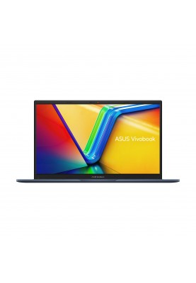 ASUS Ноутбук Vivobook 15 X1504VA-BQ499 15.6" FHD IPS, Intel i3-1315U, 16GB, F512GB, UMA, noOS, Блакитний