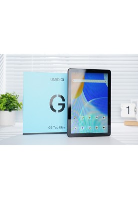 UMIDIGI Планшет G3 Tab Ultra (MT13) 10.1" 8ГБ, 128ГБ, LTE, 6000мА·год, Android, сірий