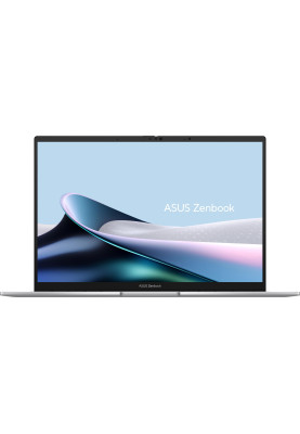 ASUS Ноутбук Zenbook 14 UX3405MA-PP048X 14" 3K OLED, Intel Ultra 7 155H, 32GB, F1TB, UMA, Win11P, Сріблястий
