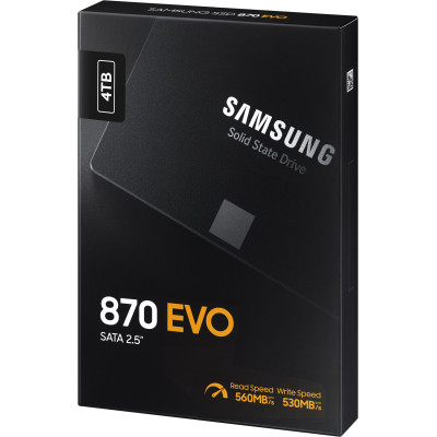 Samsung Накопичувач SSD 2.5` 4TB SATA 870EVO