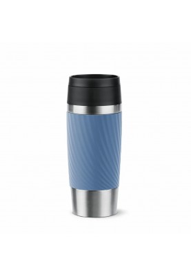 Tefal Термочашка Travel Mug Classic Twist, 360мл, нержавіюча сталь, блакитний