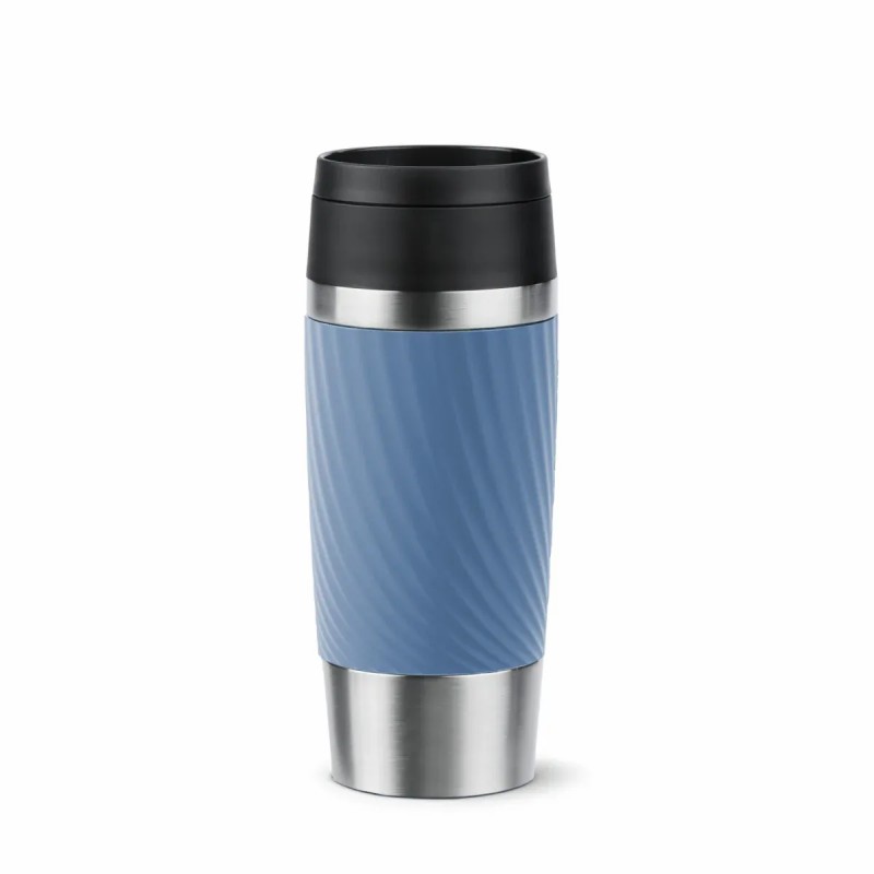 Tefal Термочашка Travel Mug Classic Twist, 360мл, нержавіюча сталь, блакитний