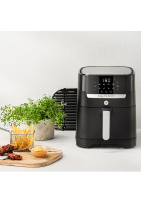 Tefal Мультипіч OBH Nordica EasyFry&Grill Precision, 1550Вт, чаша-4.2л, сенс. керув., від 40 ° C до 200 ° C, пластик, чорний