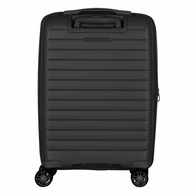 2E Валіза, Aero, поліпропілен, мала, 35/44 л, TSA, 4 колеса, EXP, чорна 2E Валіза, Aero, поліпропілен, мала, 35/44 л, TSA, 4 колеса, EXP, чорна