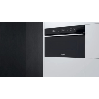 Whirlpool Мікрохвильова піч вбудовувана, 31л, електронне упр., 1000Вт, гриль, дисплей, чорний