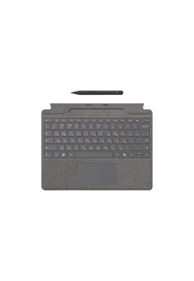Microsoft Surface Клавіатура для планшета Surface Pro 8 - 11, Pro X зі стілусом, платинова