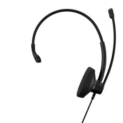 Epos Гарнітура комп'ютерна моно On-Ear IMPACT 100 MS, USB C + A, Microsoft Teams, односпрямований, 2м, Чорний