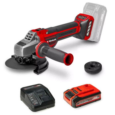 Einhell Шліфмашина кутова акумуляторна Einhell Professional TP-AG 18/125 CE Q Li - Solo 18В акб 1х4А·го 125мм 3000-10500об/хв ЗП 1.69кг