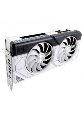 ASUS Відеокарта GeForce RTX 4070 SUPER 12GB GDDR6X OC білий DUAL-RTX4070S-O12G-WHITE