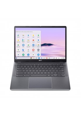 Acer Ноутбук Chromebook Plus CB514-4HT 14" FHD IPS Touch, Intel i3-N305, 8GB, F128GB, UMA, ChromeOS, сірий