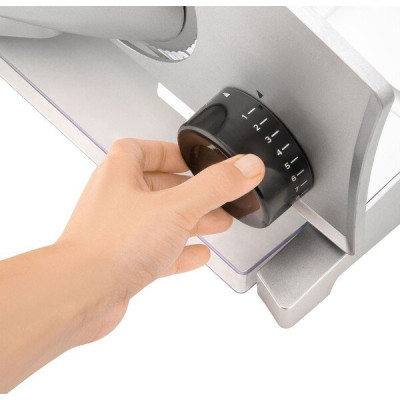 Sencor Скиборізка, 100Вт, лезо-нержавіюча сталь, діаметр ножа-170мм, корпус-метал/пластик, сірий