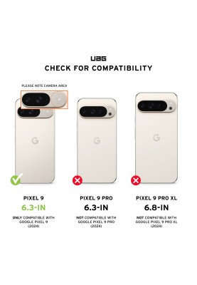 UAG Чохол для Google Pixel 9, Pathfinder Pro Magnetic, Black