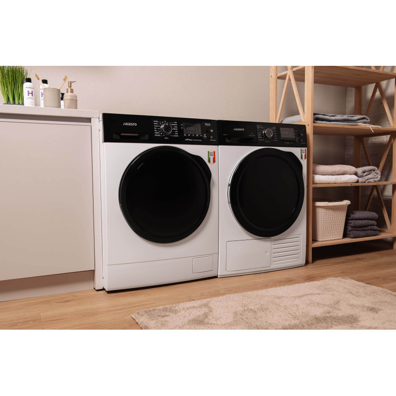 ARDESTO Сушильна машина тепловий насос Bianco Vero, 8кг, A+++, 63.6см, дисплей, білий