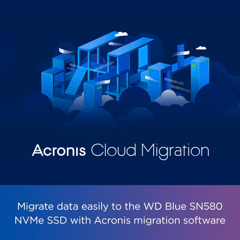 WD Накопичувач SSD WD M.2 2TB PCIe 4.0 Blue SN580