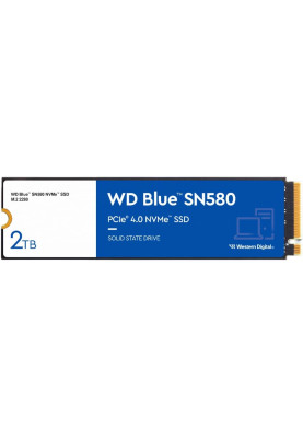 WD Накопичувач SSD WD M.2 2TB PCIe 4.0 Blue SN580