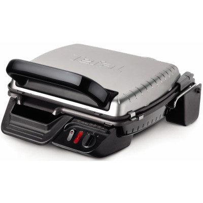 Tefal Гриль притискний Ultracompact 2000Вт, темп. режимів-3, з'ємні пластини, розкриття на 180°, метал