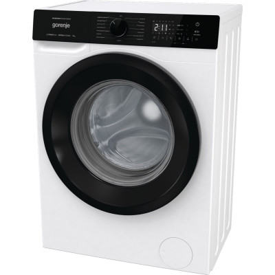 Gorenje Пральна машина фронтальна, 7кг, 1400, A+++, 47см, дисплей, пар, інвертор, білий