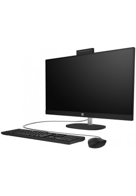 HP Комп'ютер персональний моноблок All-in-One 27" FHD IPS AG, Intel i3-1315U, 8GB, F512GB, UMA, WiFi, кл+м, DOS, чорний