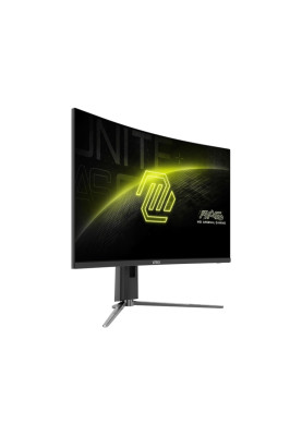 MSI Монітор 31.5" MAG 32CQ6PF 2x HDMI, DP, Audio, VA, 2560x1440, 180Hz, 0.5ms, sRGB 101%, CURVED, AdaptiveSync, HAS