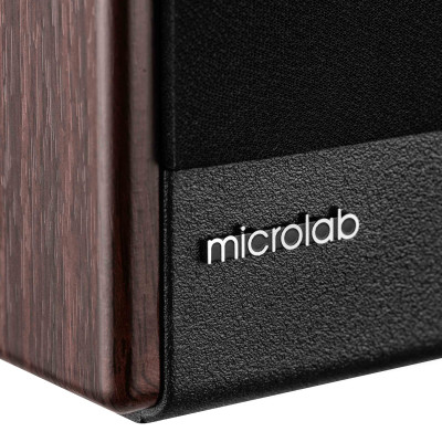 Microlab Акустична система SOLO 3 2.0, 40w, mini-jack/bluetooth, коричневий Microlab Акустична система SOLO 3 2.0, 40w, mini-jack/bluetooth, коричневий