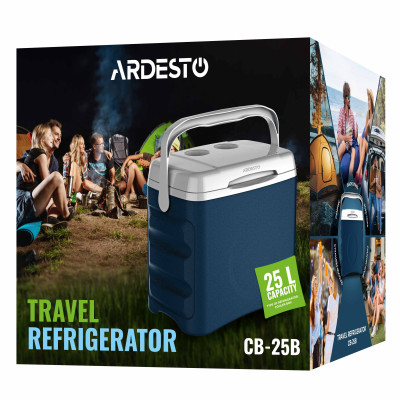 ARDESTO Холодильник дорожній ARDESTO, 25л, ак.холоду, 4.8кг, синій