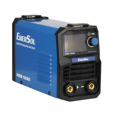 EnerSol Зварювальний апарат інверторний EWM-120AD 20-120А 5.1кВт 160-260В 2.8кг