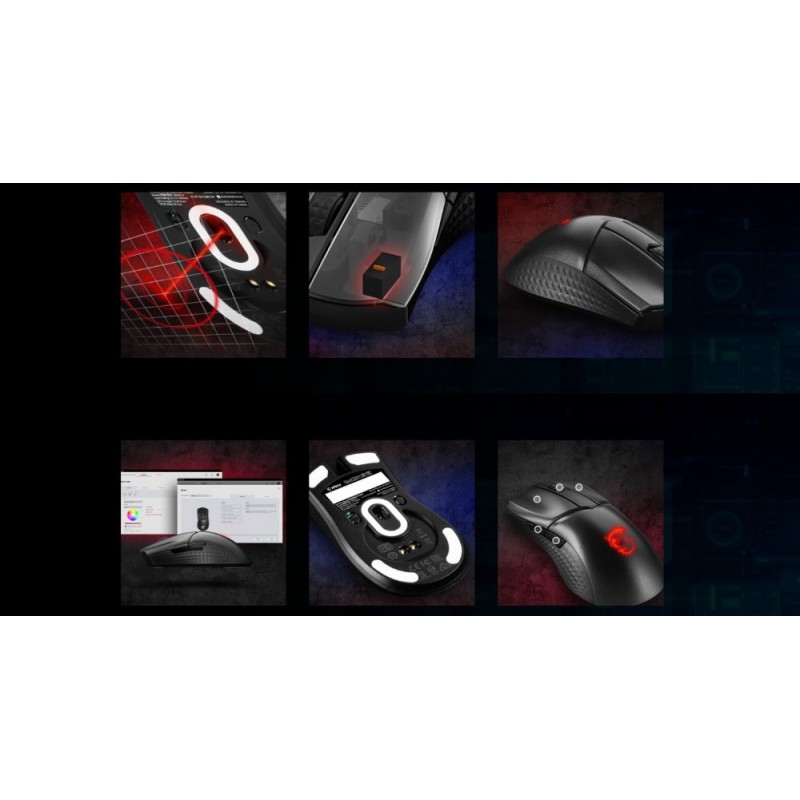 MSI Миша Clutch GM31 LIGHTWEIGHT WIRELESS Mouse