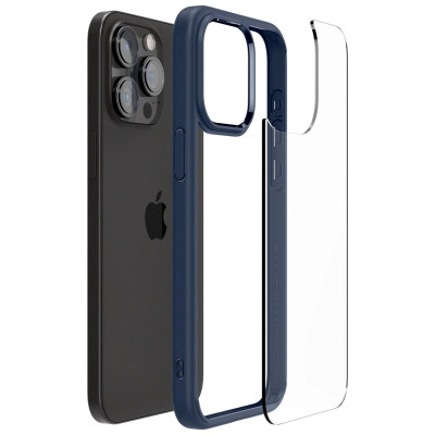 Spigen Чохол для Apple iPhone 15 Pro Ultra Hybrid, Navy Blue