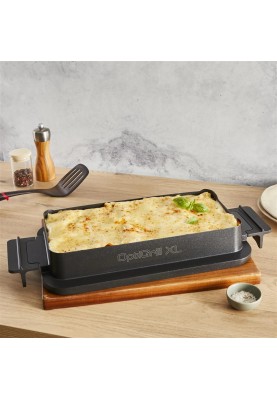 Tefal Гриль прижимний OptiGrill 4in1 XL 2200Вт, темп. режимів-4, з`ємні пластини, форма для випічки, метал