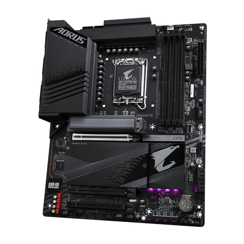 Gigabyte Материнська плата Z790 AORUS ELITE DDR4 s1700 Z790 4xDDR4 M.2 HDMI ATX