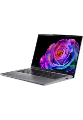 Acer Ноутбук Swift Go 14 SFG14-64 14" WUXGA OLED, AMD R5-340, 16GB, F512GB, UMA, Win11, сріблястий