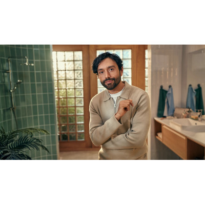 Philips Тример Philips Series 3000, для обличчя, голови, тіла, акум., сталь, чорний