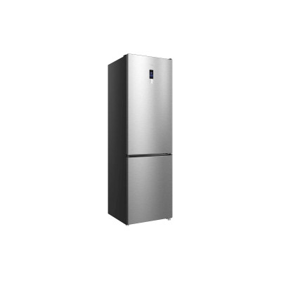 TCL ref with bottom freezer, 201x60x68, ref-314l, freez.-142l, 2doors, E, NF, inv, дисплей ext, fresh zone, variable zone, inox TCL ref with bottom freezer, 201x60x68, ref-314l, freez.-142l, 2doors, E, NF, inv, дисплей ext, fresh zone, variable zone, inox
