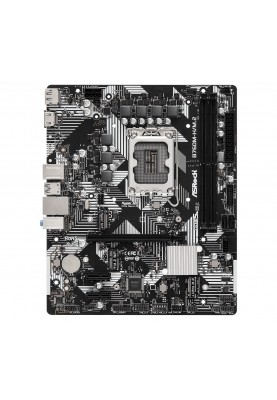 ASRock Материнська плата B760M-H/M.2 s1700 B760 2xDDR5 M.2 HDMI DP mATX