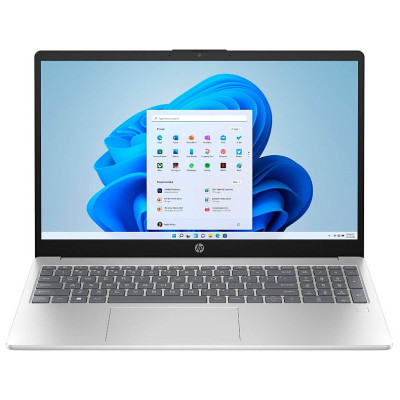 HP Ноутбук 15-fd0022ua 15.6" FHD IPS AG, Intel i7-1355U, 16GB, F1024GB, UMA, DOS, сріблястий