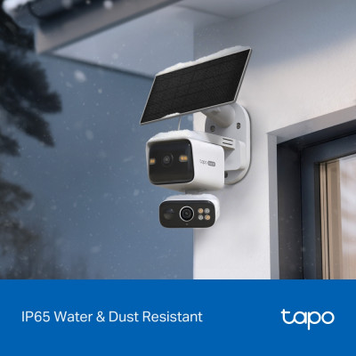TP-Link Комплект розумної бездротової камери TAPO C645D KIT 2K QHD та сонячної панелі