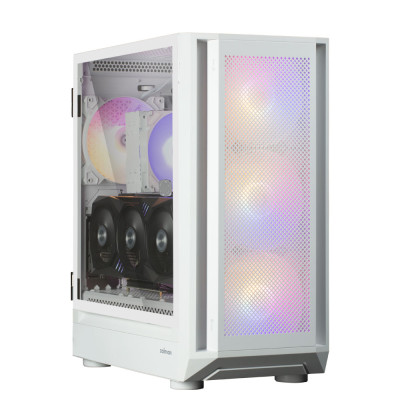 Zalman Корпус I6 без БЖ 1xUSB3.0, 1xUSB2.0 1xUSB Type-C 4x140мм RGB VGA 355мм LCS ready ATX білий