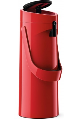 Tefal Термос Ponza Pump, 1.9л, пластик, скло, червоний